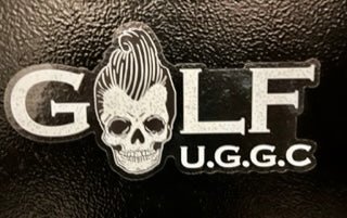 Golf Sticker - Unruly Gentlemen Golf Company