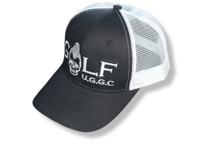 GOLF Trucker Hat (Black) - Unruly Gentlemen Golf Company