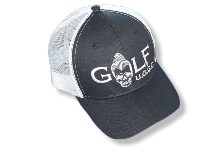 GOLF Trucker Hat (Black) - Unruly Gentlemen Golf Company