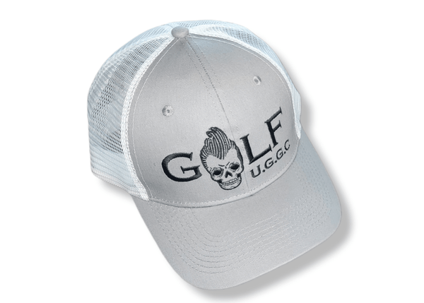 GOLF Trucker Hat (Grey) - Unruly Gentlemen Golf Company