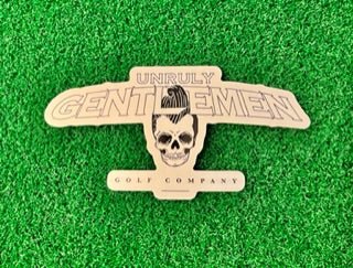 Logo Sticker - Unruly Gentlemen Golf Company